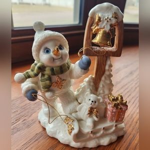Vintage Collector's edition Grandeur Noel porcelain snowman